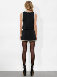 Alice + Olivia - Amal Embell Boxy Tank Top