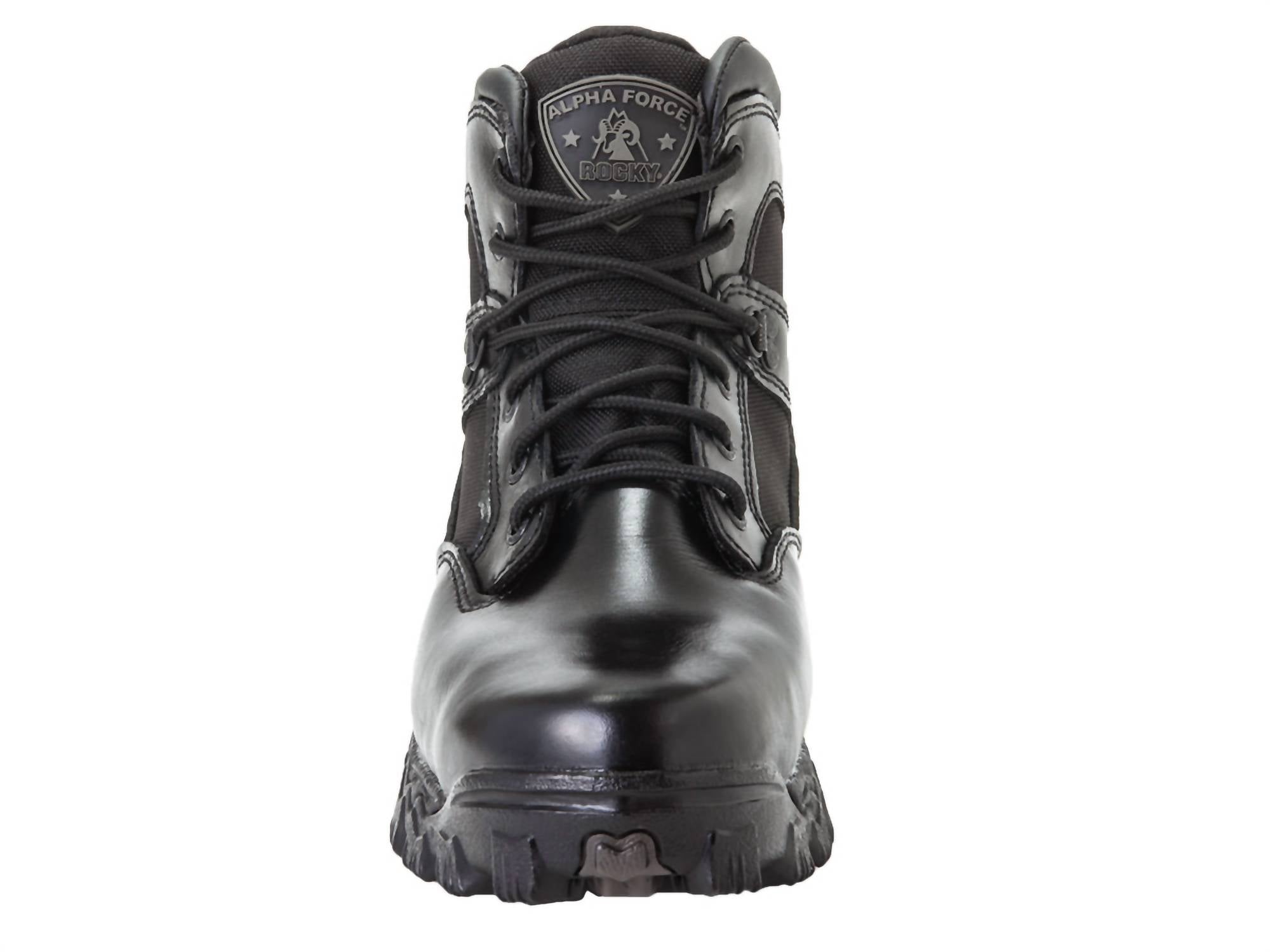 Rocky Men's Alpha Force Composite Toe Public Service Boot in black - men's boots - view 5