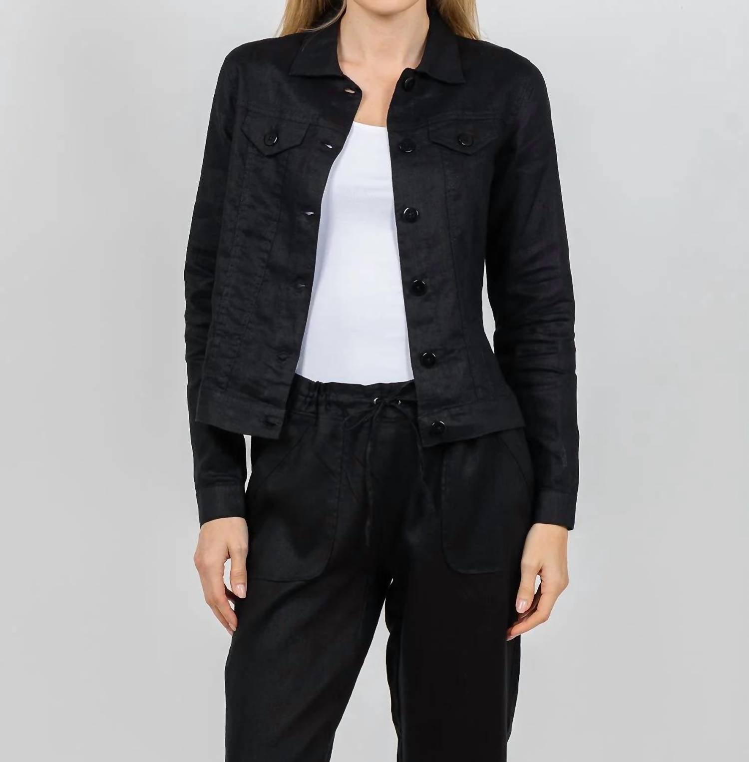 Pure Amici - Lumila Linen Jacket