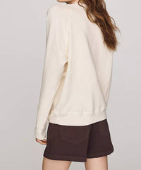 The Great. - Sailing Boat Applique College Sweatshirt