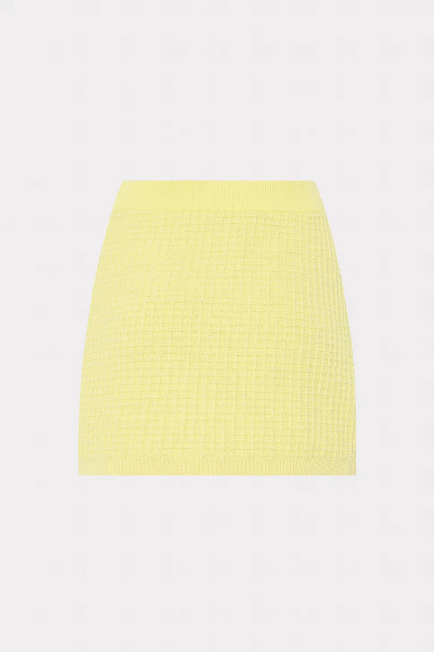 Milly - Saige Textured Mini Skirt