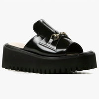 All Black - Women's Link Flatform Sandal