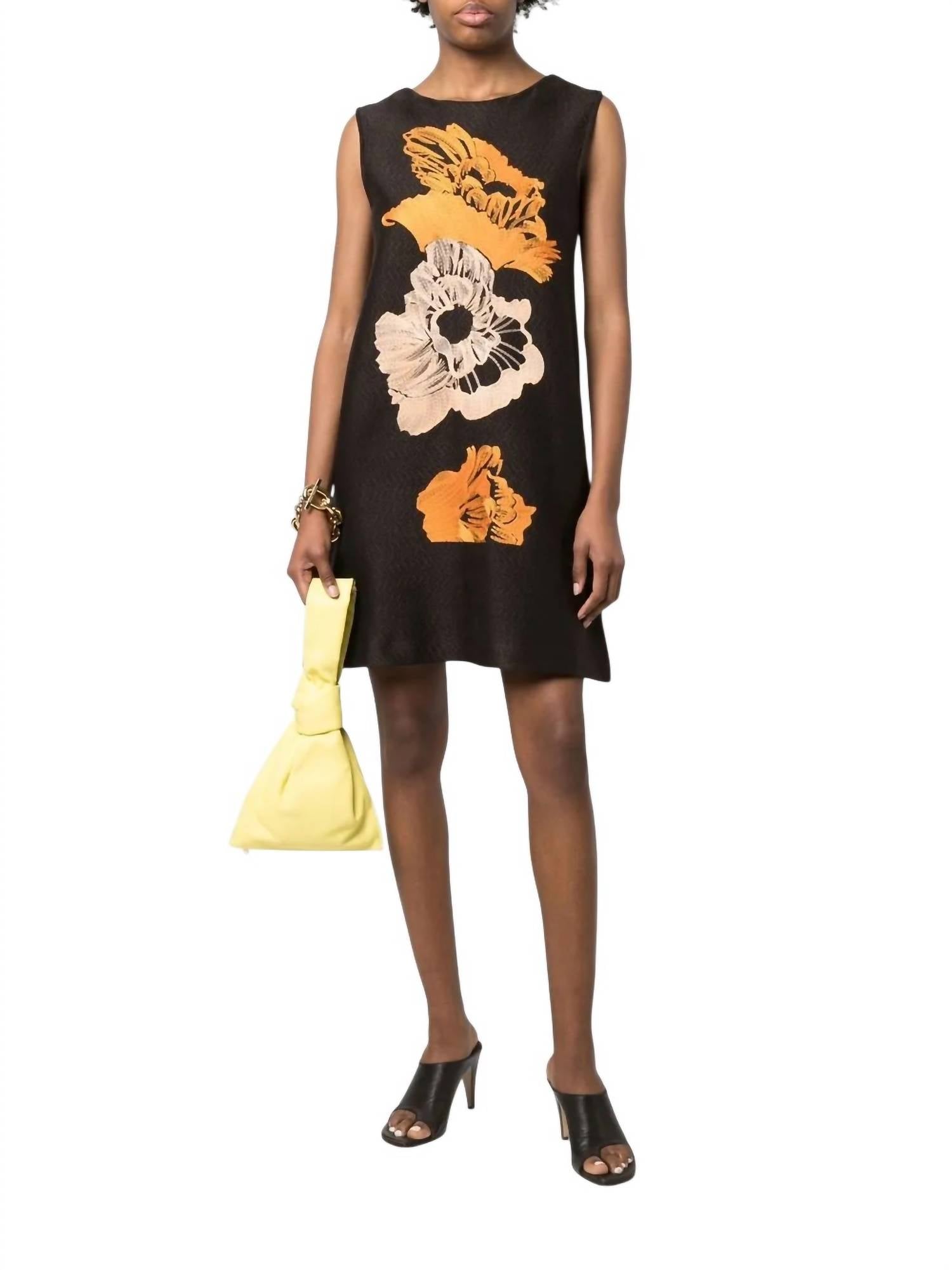 Salvatore Ferragamo - Women's Embroidered-floral Detail Dress
