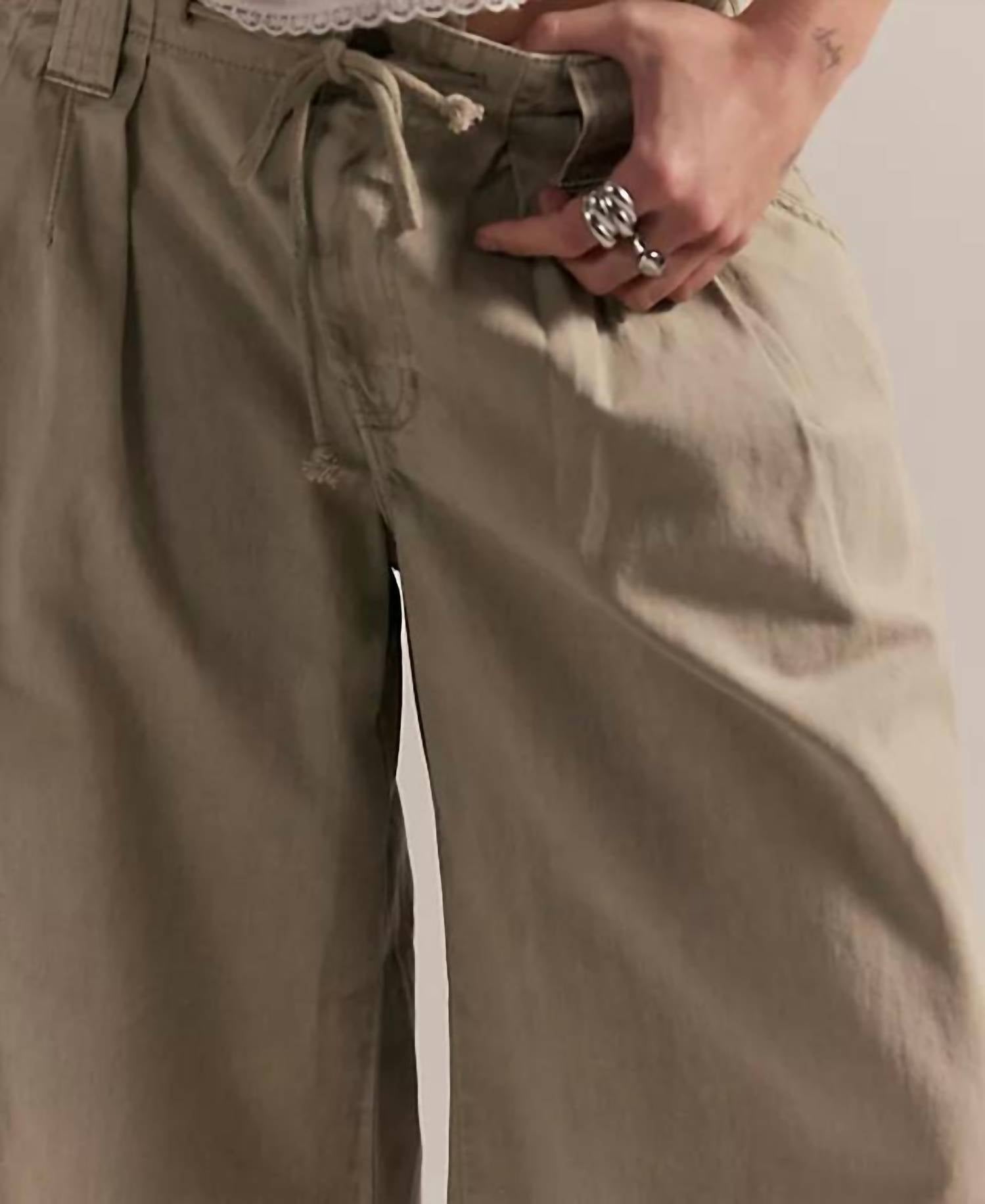 Free People - Julien Wide Leg Chino Pants