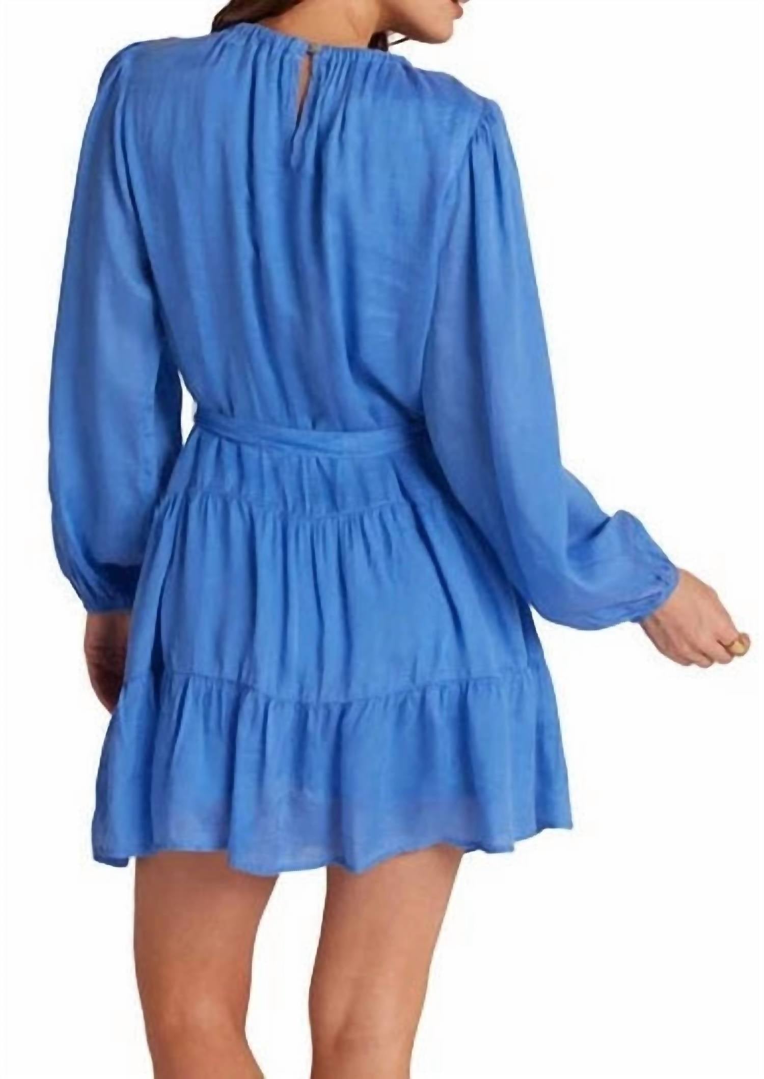 Bella Dahl - Tiered Pacific Print Mini Dress