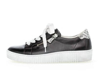 Gabor - Women's Leather With Side Zip Sneaker