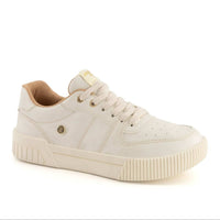 Andrea Women's Lace Closure Sneaker in bone - women's sneaker