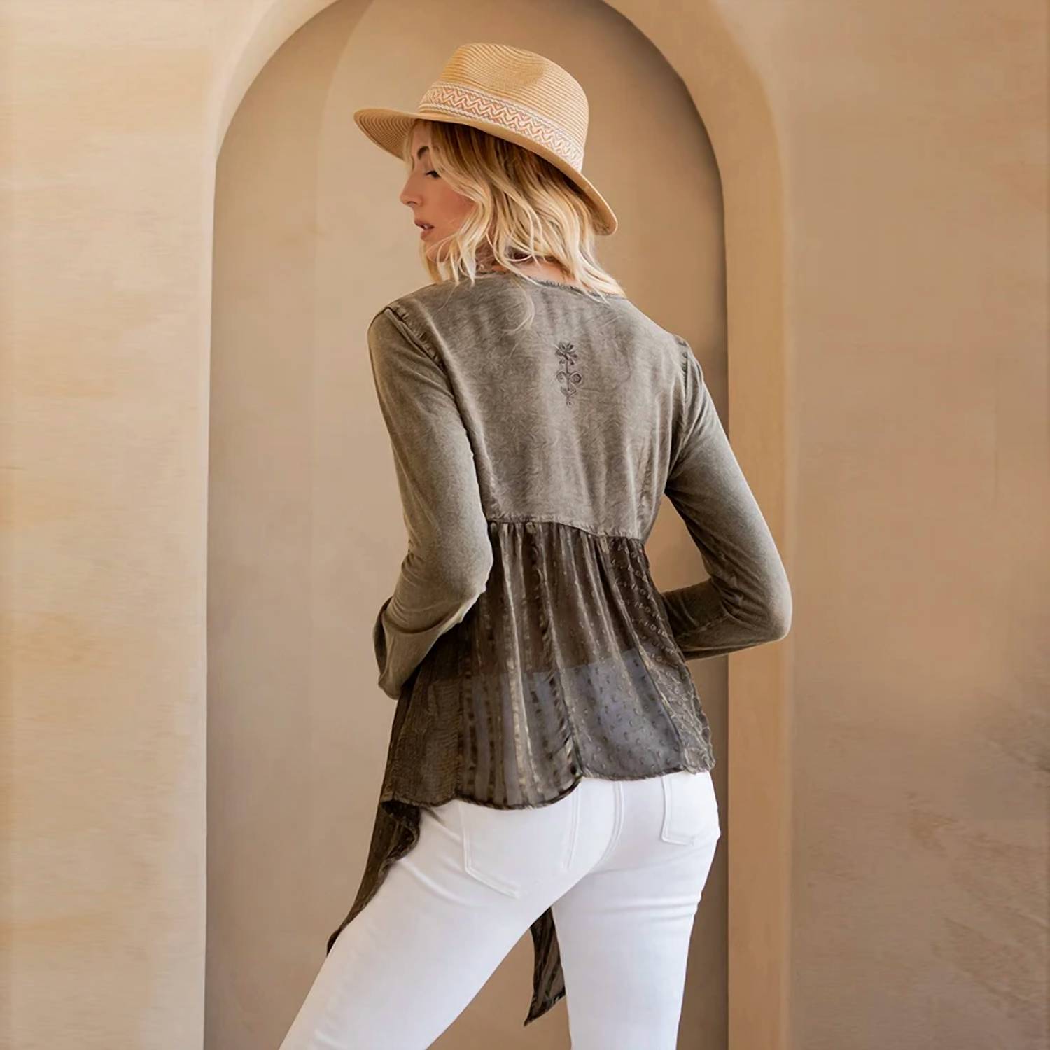 Young Threads - Stonewashed Rayon Top
