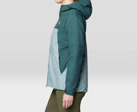 Mountain Hardwear Stretch Ozonic Insulated Jacket in blue sage verve - women's jacket - alternate view