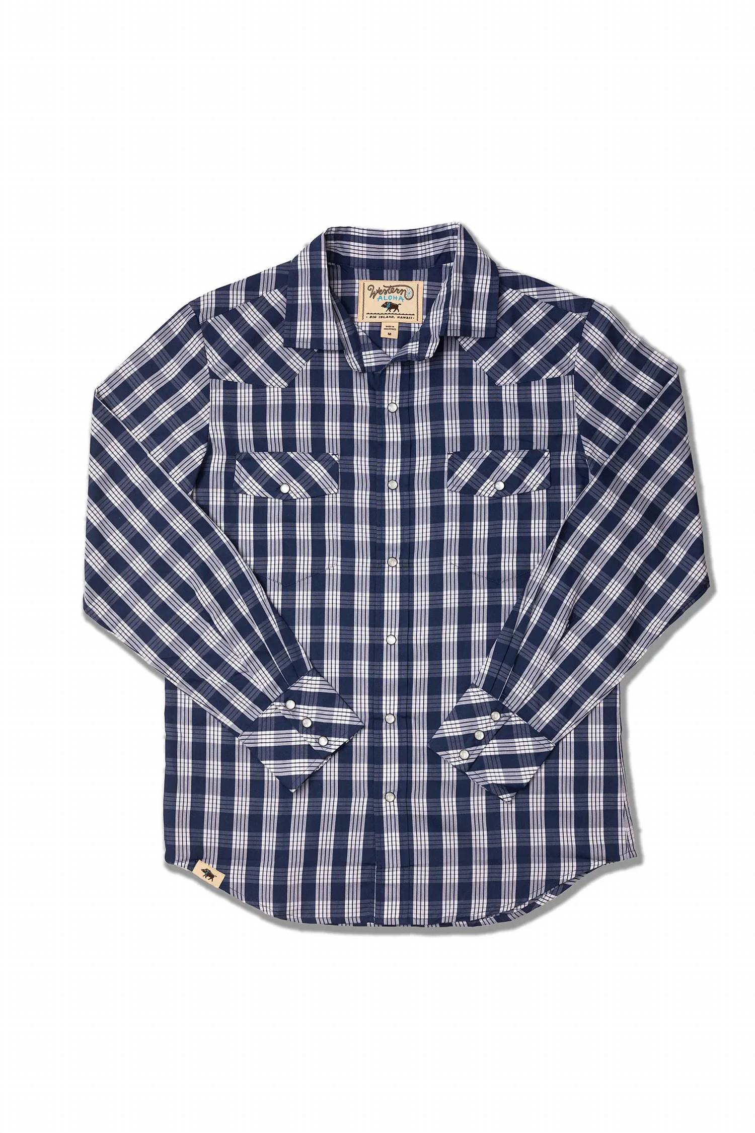 Western Aloha - Palaka Yarn Dyed Western Shirt
