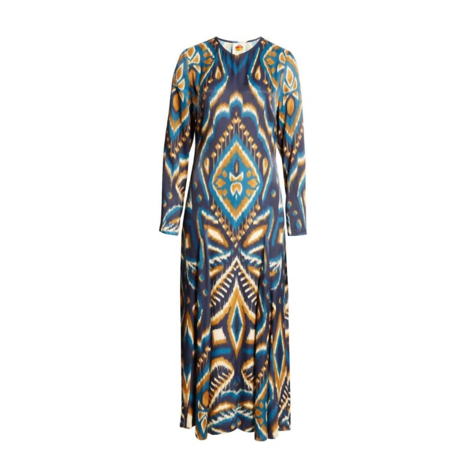 Farm Rio - Pineapple Ikat Maxi Dress