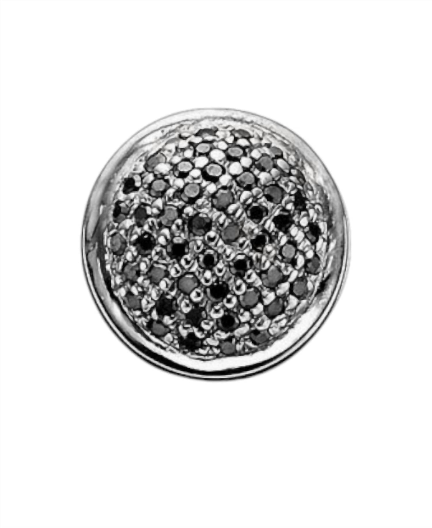 Story Jewellery - Women's Rhodium Button