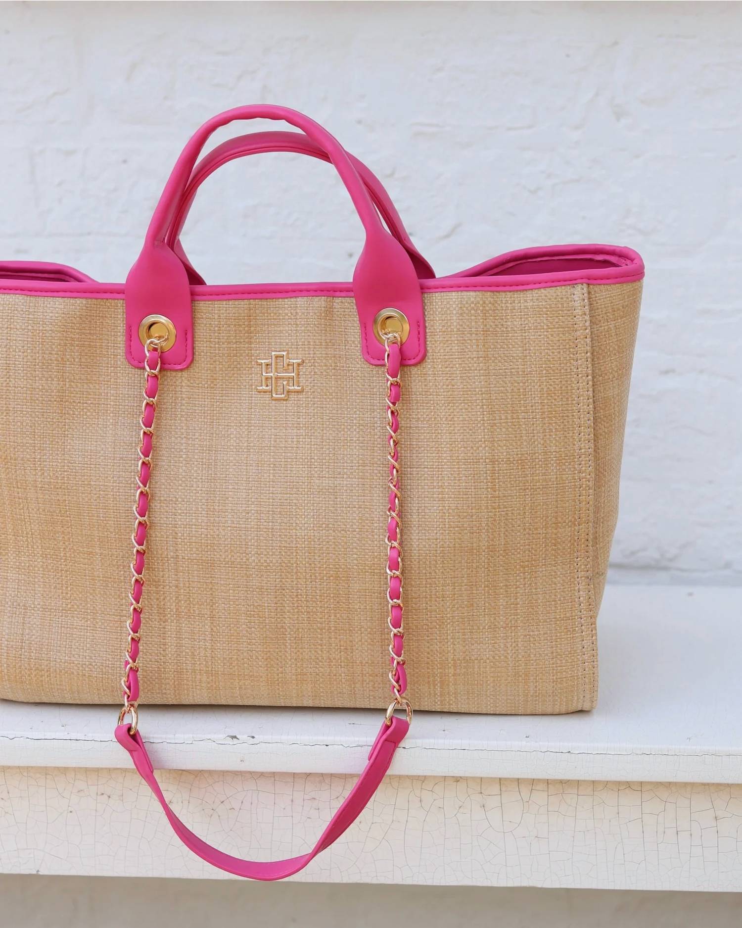 Caroline Hill - Missy Natural Tote Bag