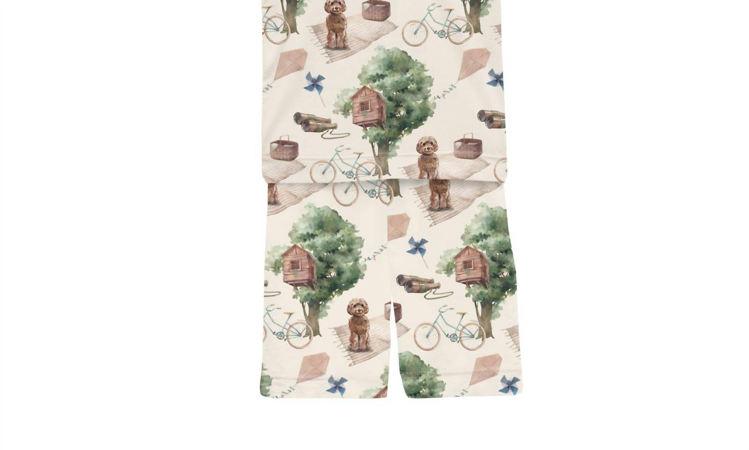 Kickee - Kids' Short Sleeve Pajama Set With Shorts
