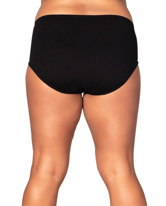 On The Plus Side - Plus Size Cotton Solid Panties