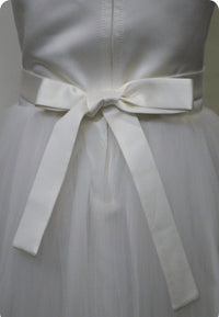 Tha Canadian Profile - Girl's Basket Weave Communion Dress