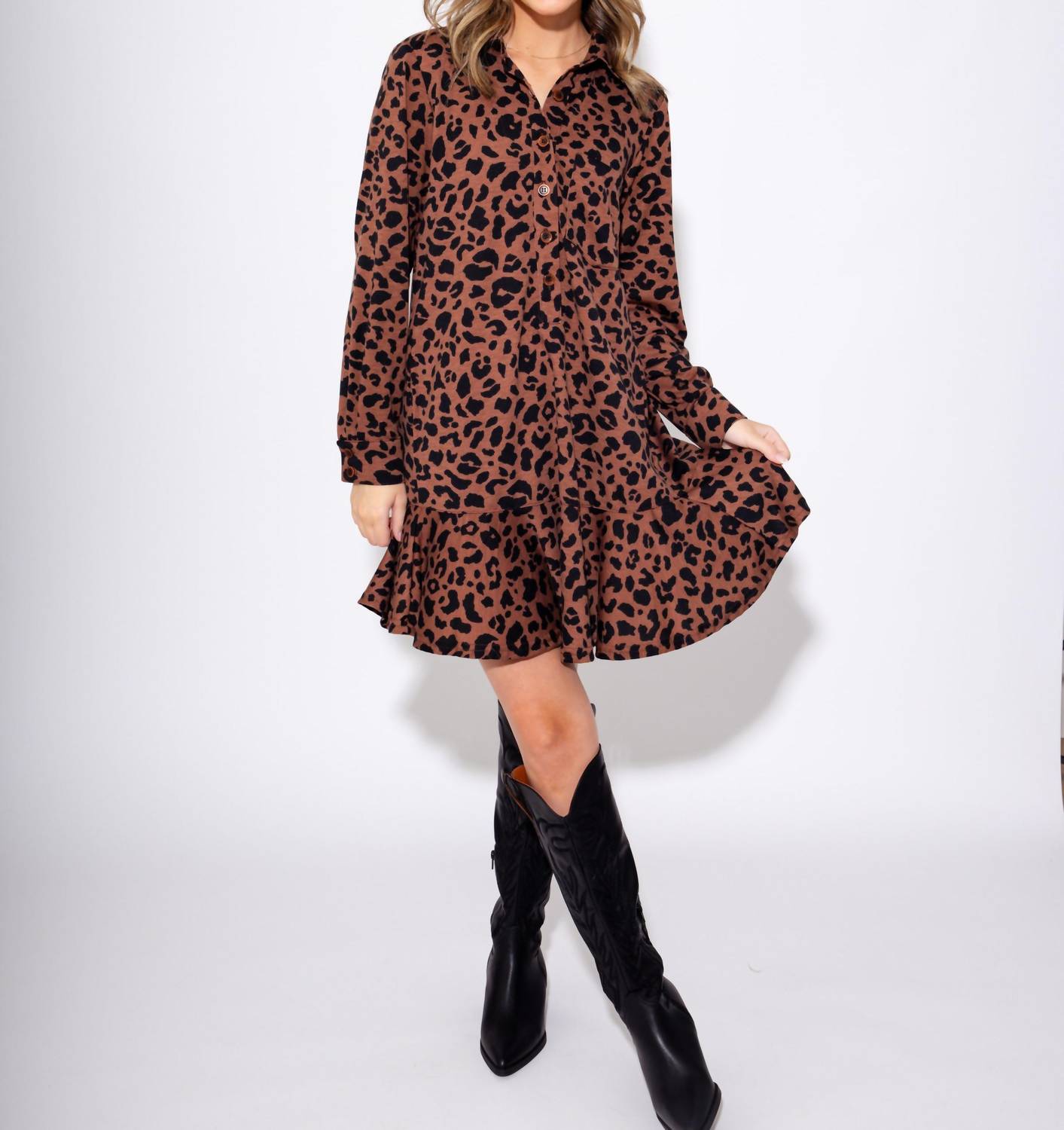Ivy Jane - Knit Shirt Dress