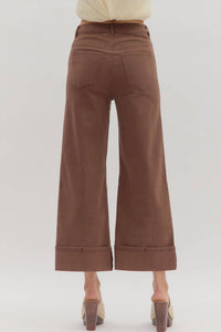 Entro - Sawyer Mid Rise Ankle Pants