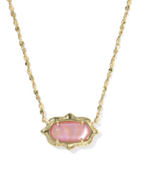 Kendra Scott - Women's Elisa Scallop Frame Short Pendant Necklace