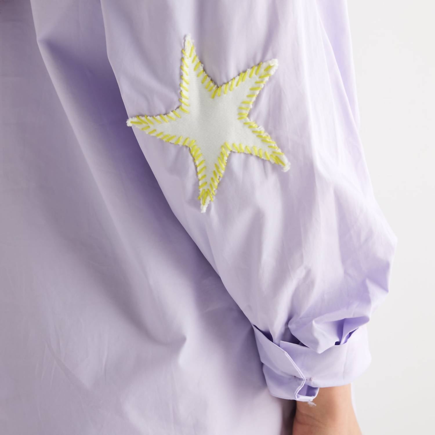 Caryn Lawn - Preppy Star Elbow Dress