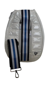 preneLOVE Unisex - Pickleball Sling Bag in white - women's bag