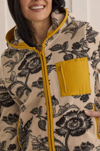 Tribal - Floral Fleece Jacket