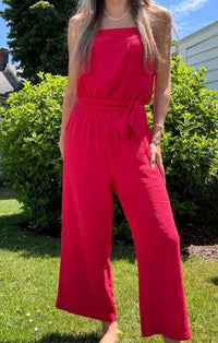 Bishop + Young - Free Spirit Strapless Jumpsuit