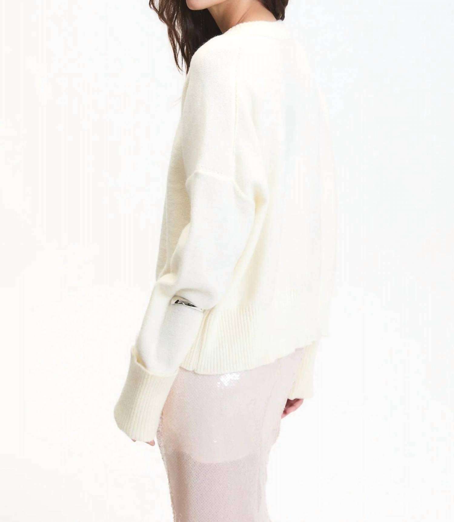 Deluc - Ryan Seam Detail Crew Sweater