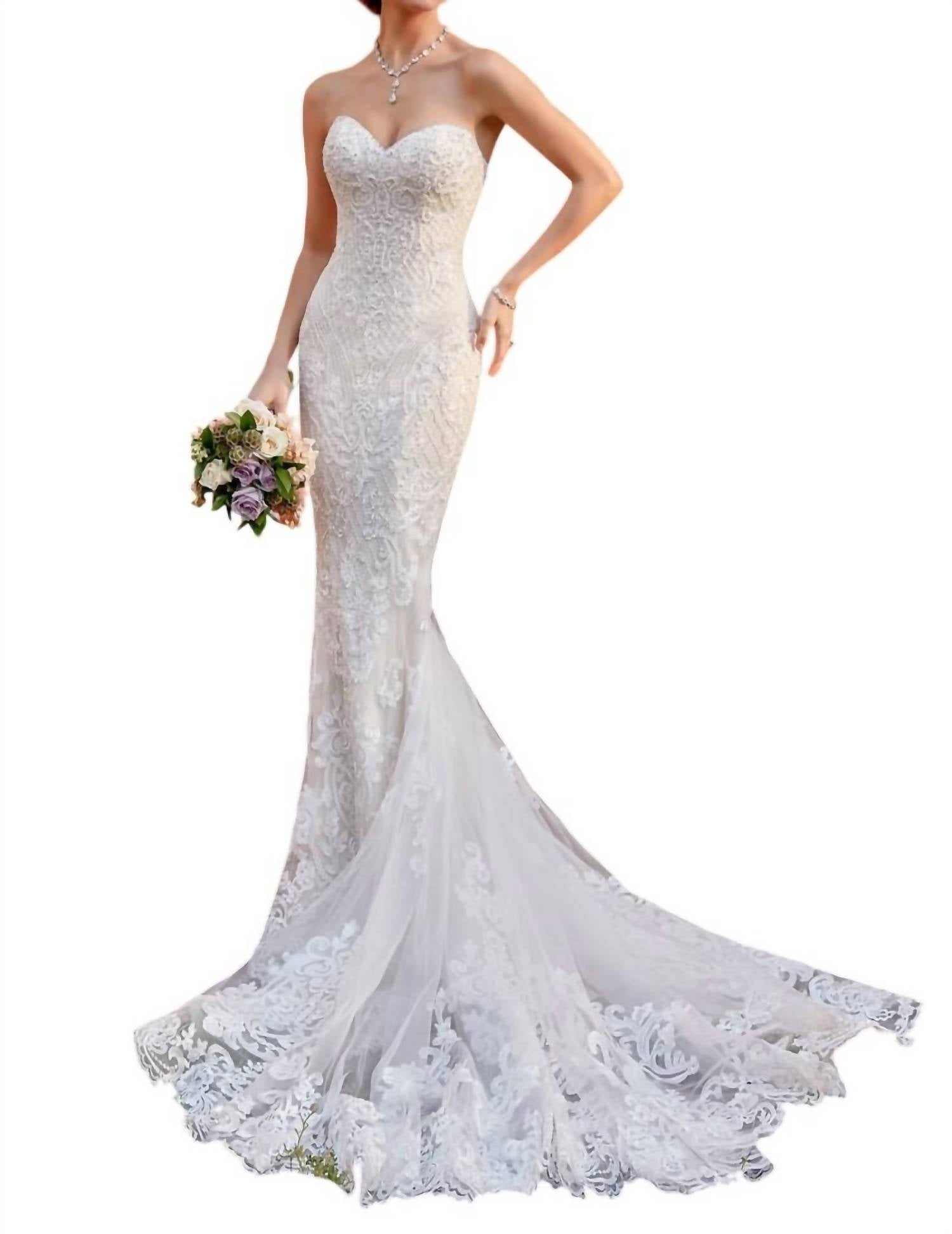 Ivoire By Kitty Chen - Kate Fit And Flare Wedding Dress