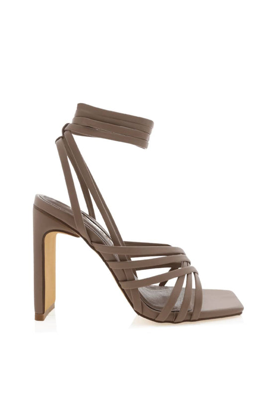 Billini - Tahana Taupe Strappy Heel