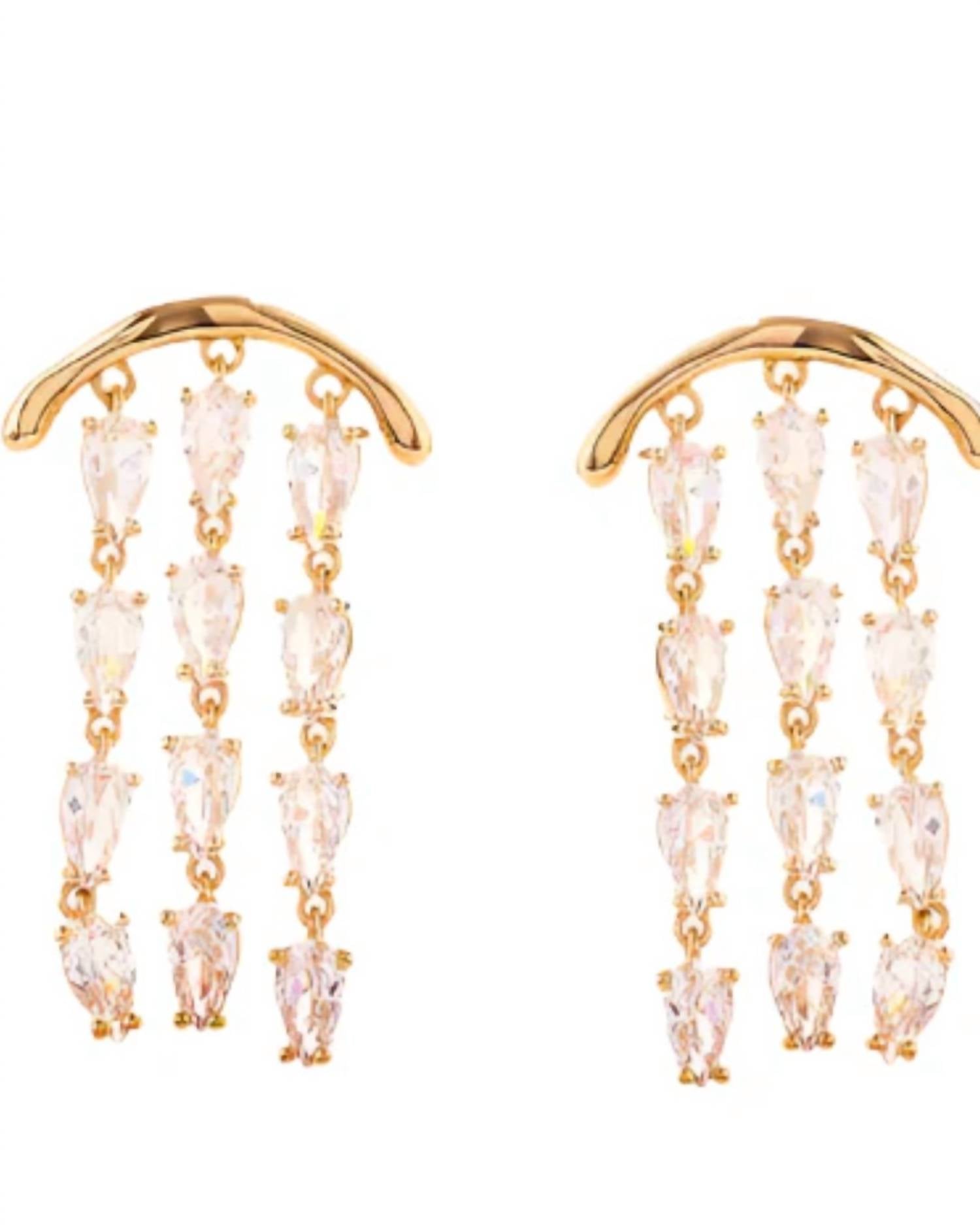 Mignonne Gavigan Women's Rio Earrings in gold - women's jewelry - detail view