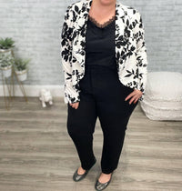 Heimish Usa - Stretchy Figure Flattering Blazer