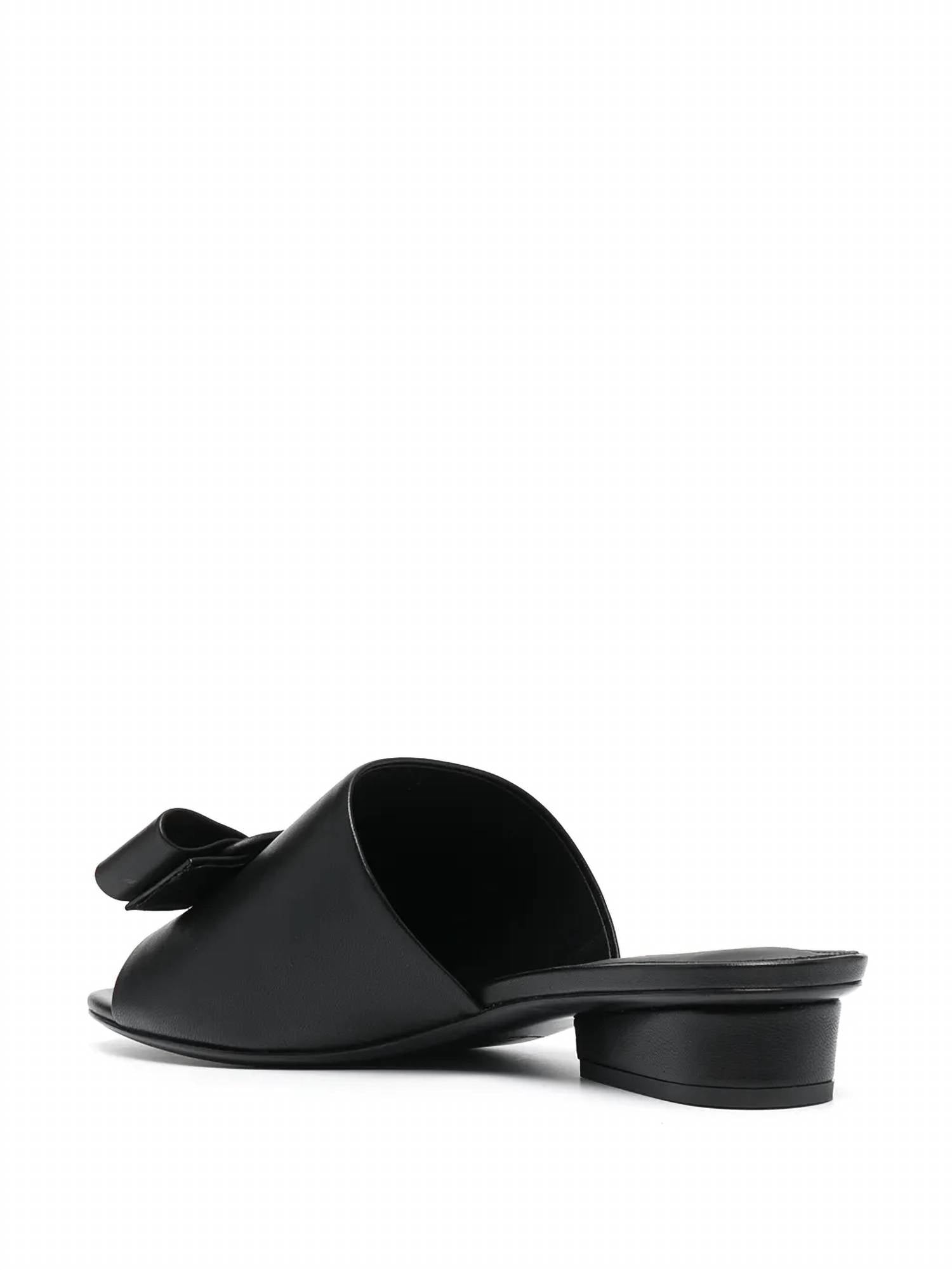 Salvatore Ferragamo - Women's Double Bow Mule Sandals
