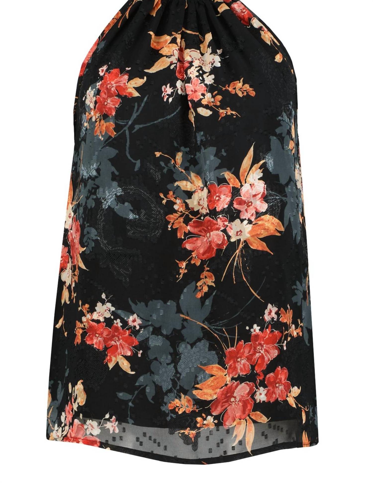 Nocturnal Animal Esme Tie Neck Top
