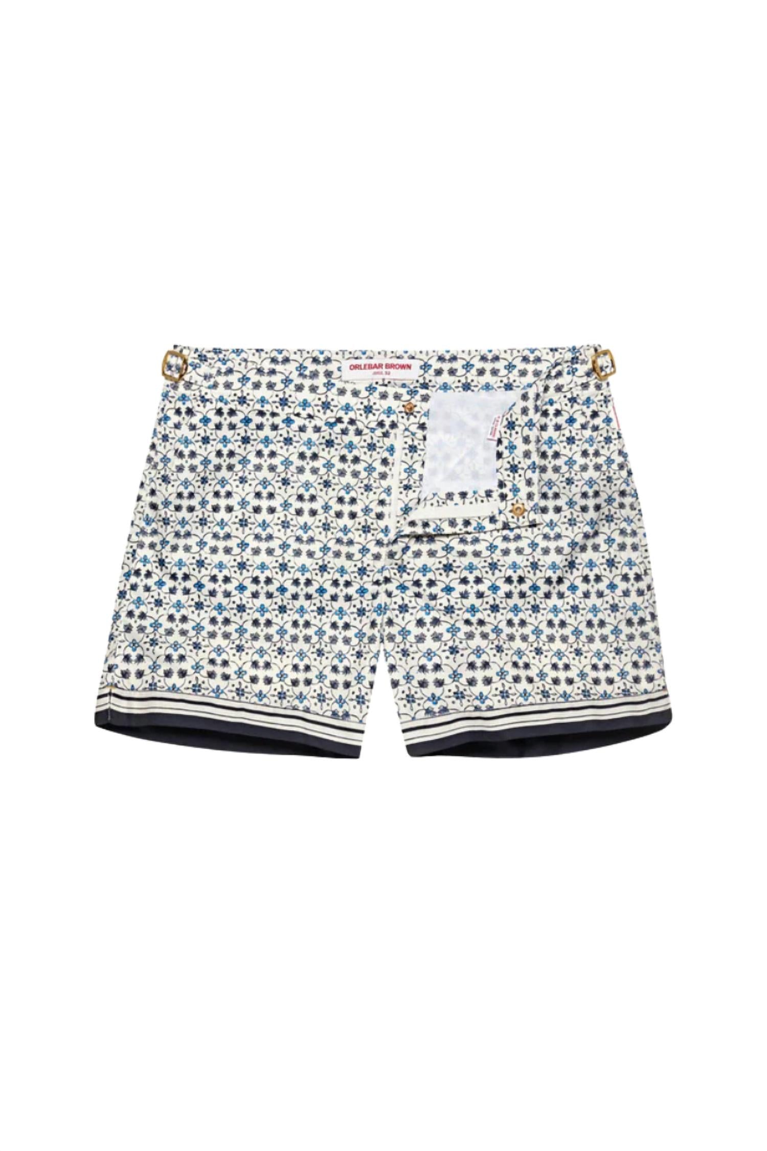 Orlebar Brown - Boy's Mid-length Printed Swim Shorts