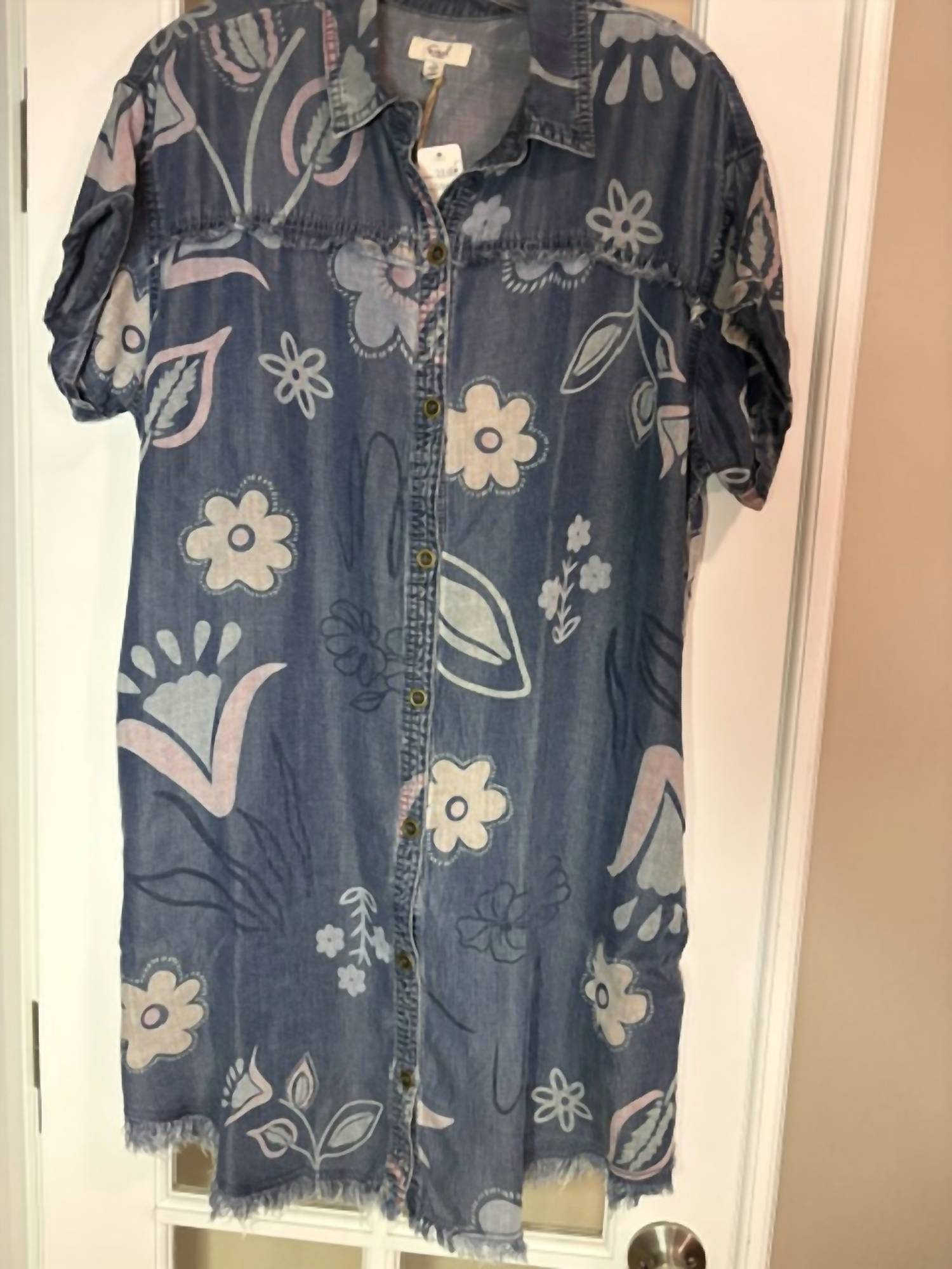 Easel - Women's Collared Dress