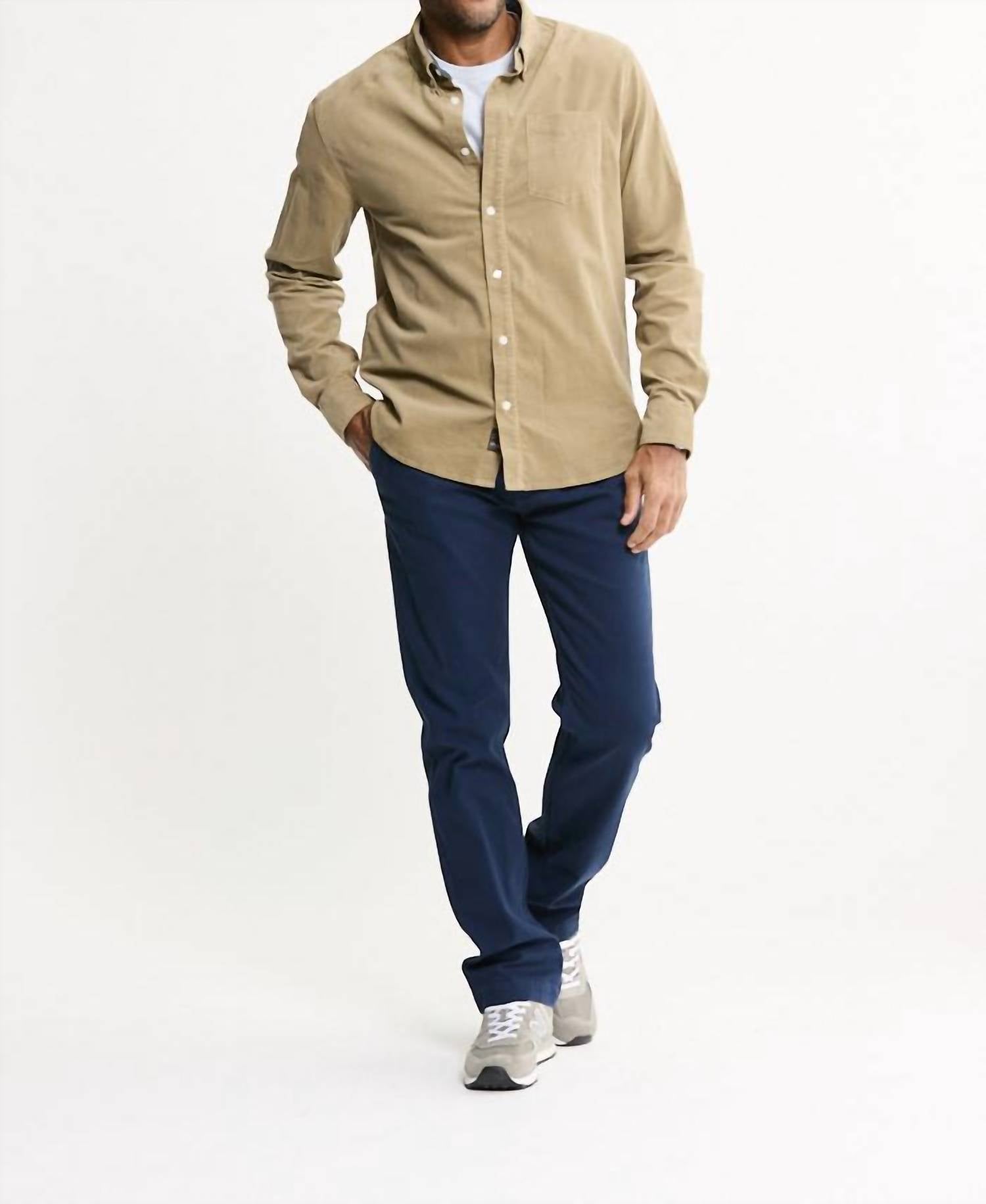 Jachs New York - Corduroy Long Sleeve Button-down Shirt