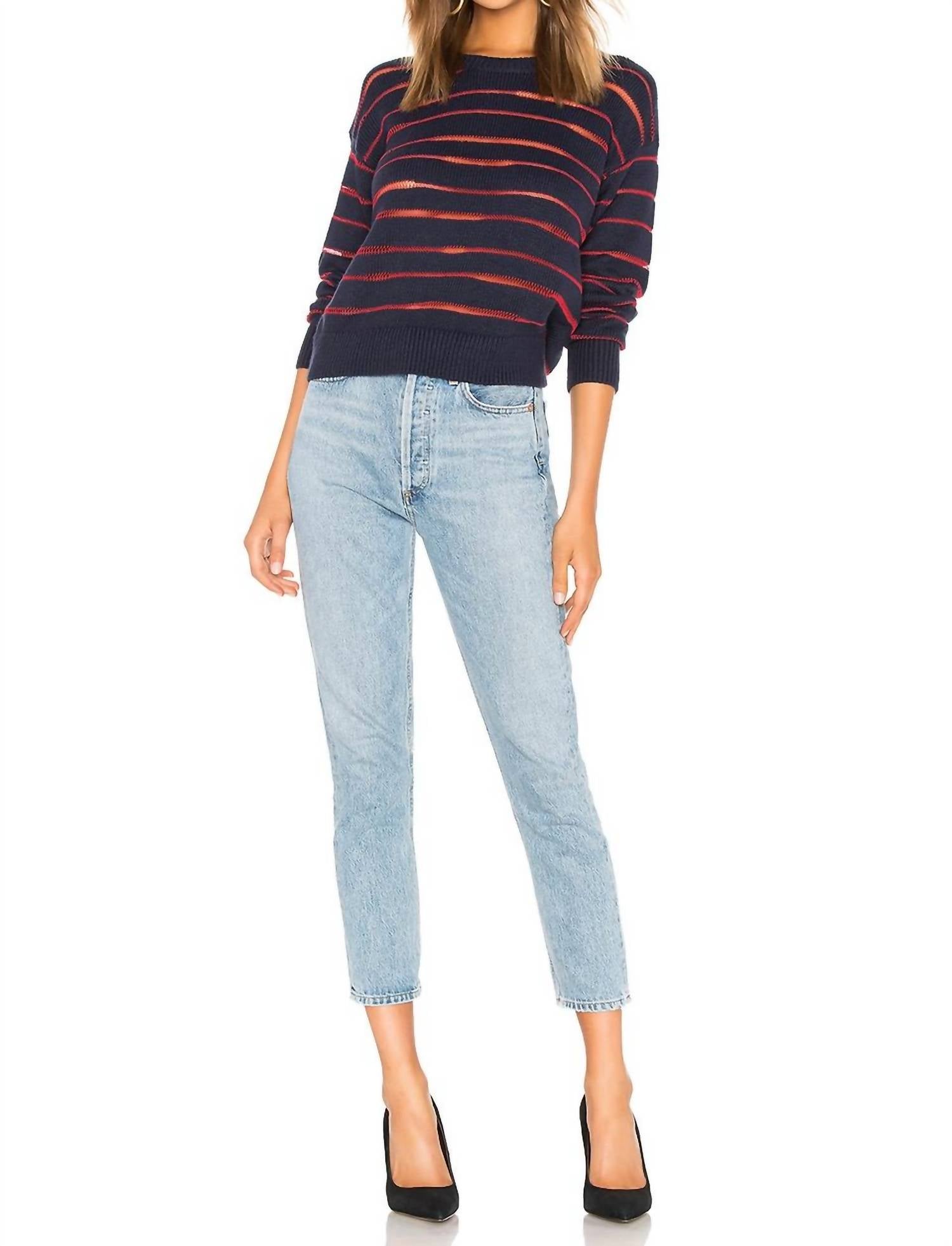 Rag & Bone - Unique Stripe Knit Sweater