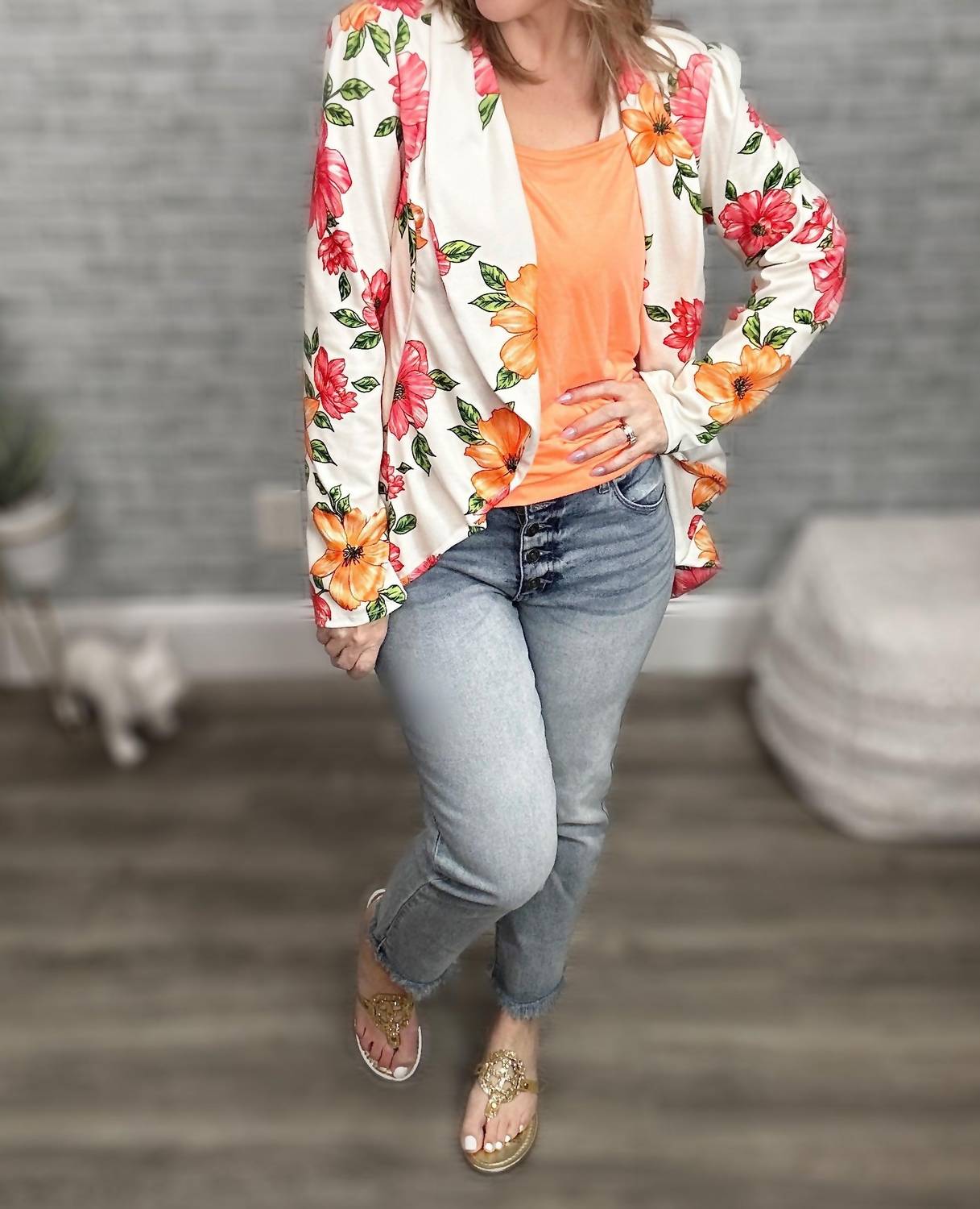 Heimish Usa - Stretchy Figure Flattering Blazer