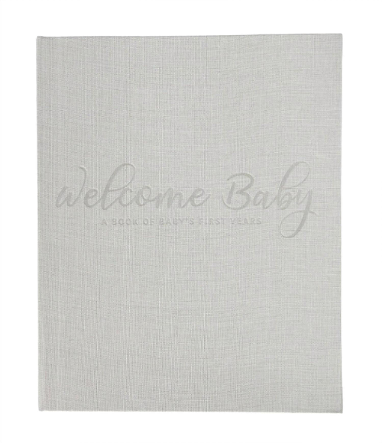 Cr Gibson - Welcome Baby Memory Book