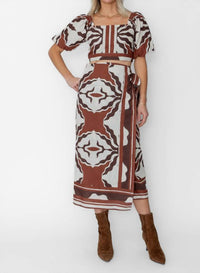 West Of - Christine Wrap Skirt