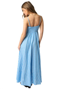 Olivaceous - Deanna Stripe Dress