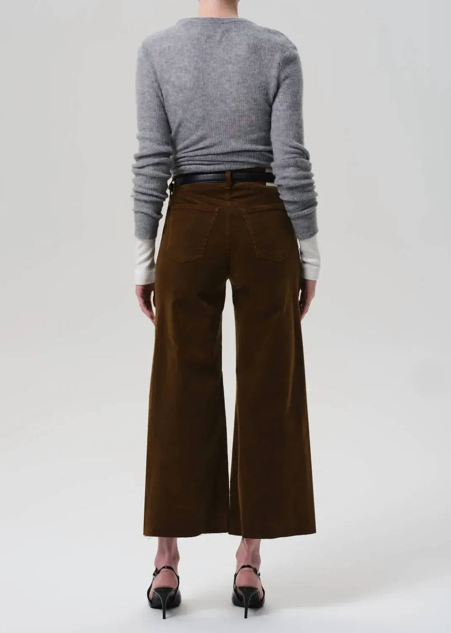 Citizens Of Humanity - Corduroy Lyra Wide Leg Crop Pant