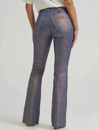 Wrangler - Women's Lainey Wilson Glitter High Rise Flare Jean