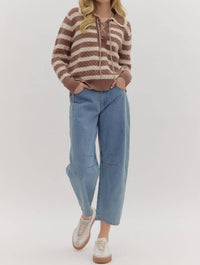 Entro - Stripes And Fun Sweater