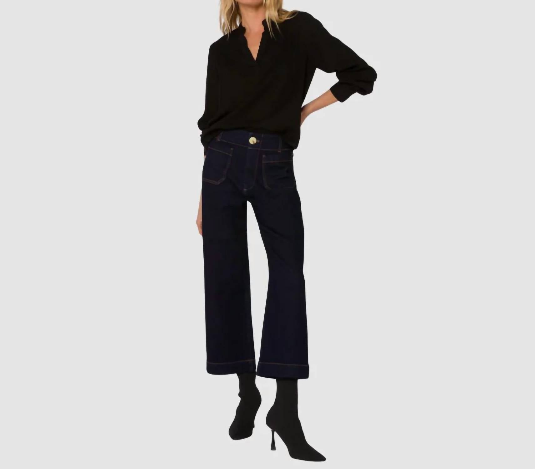 Velvet Heart - Alyx Denim Wide Leg Pants