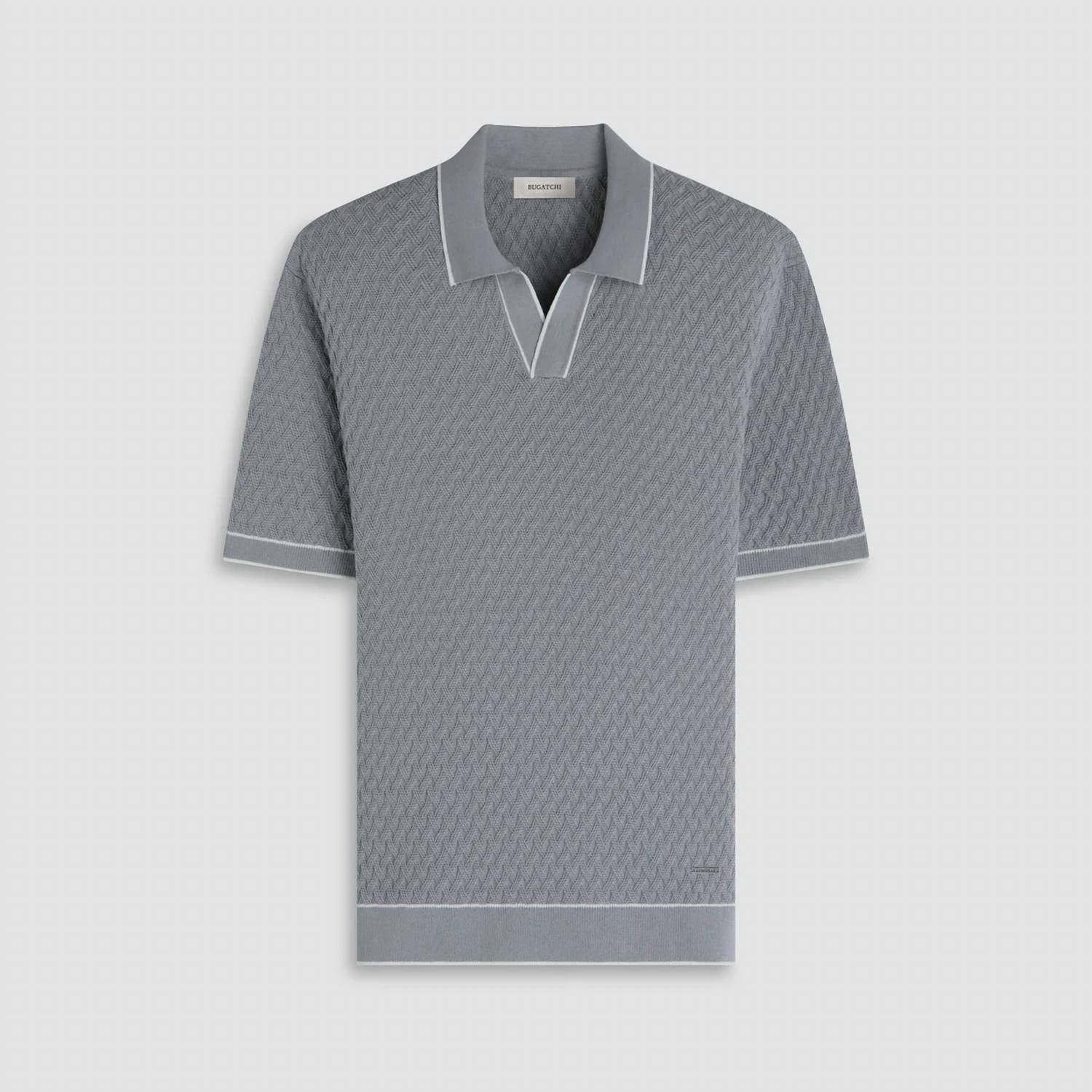 Bugatchi Uomo - Diamond Cable Polo Sweater