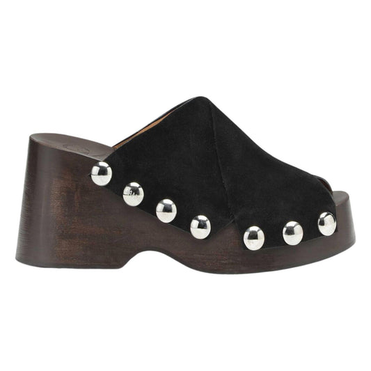 Ganni - WEDGE CLOGS