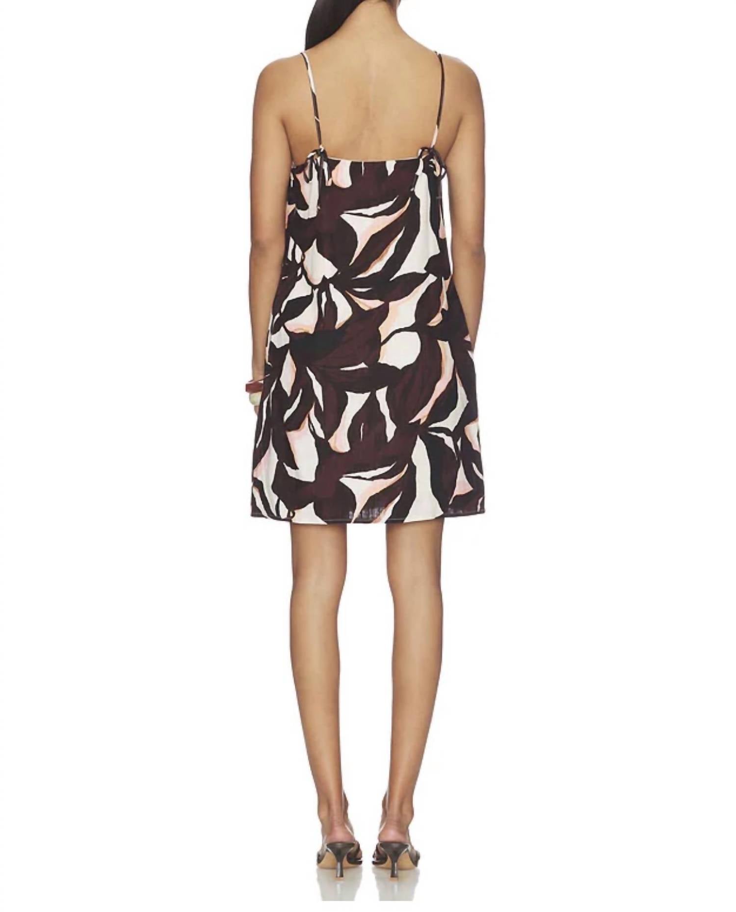 Sanctuary - hideaway linen strap dress