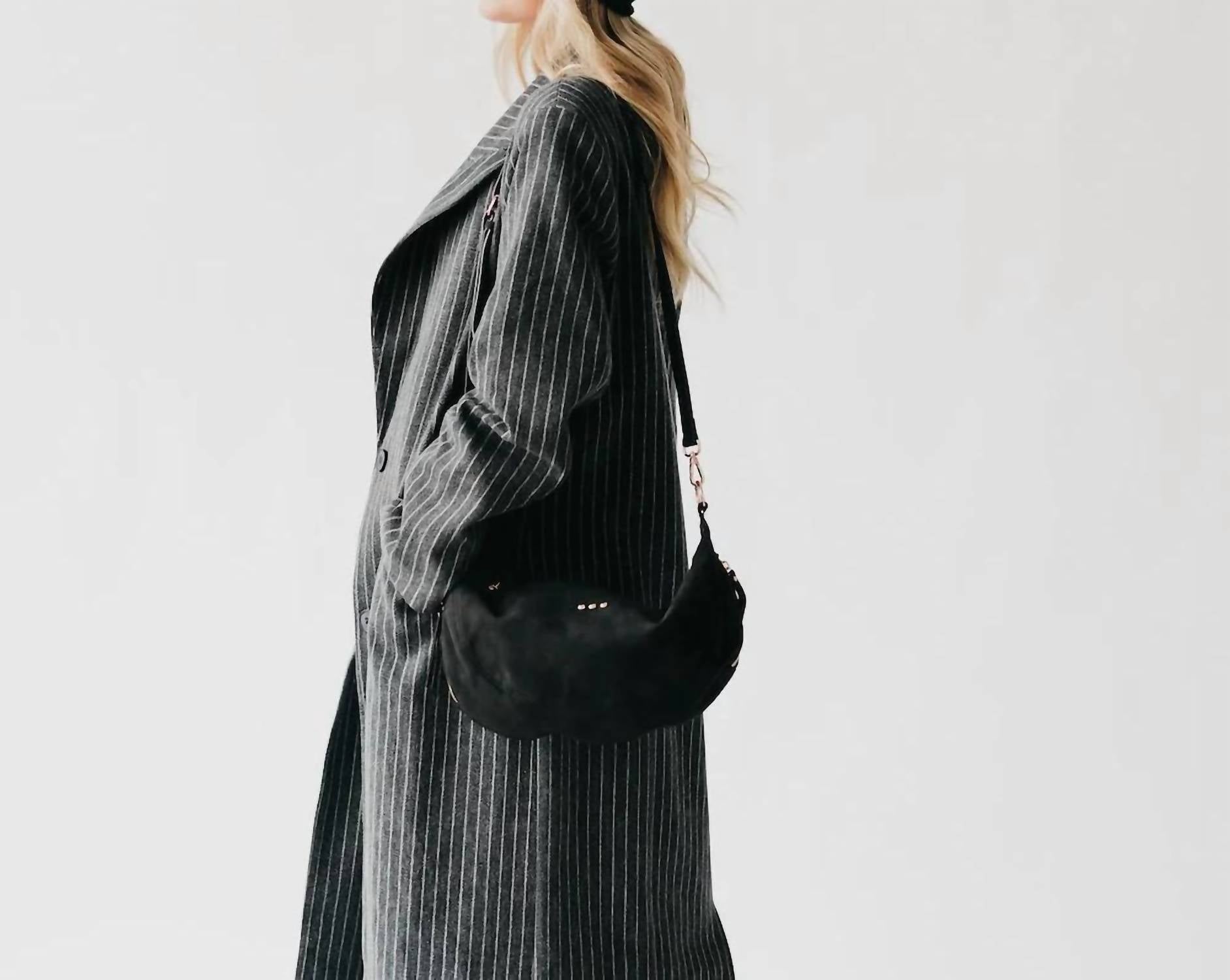 Pretty Simple Women's Netty Nubu Crossbody Bag in black - women's bag - view 4